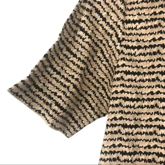 SOLD! NEW Tucker Laura ZigZag Cotton Dress in Safari Sound Size Medium - Picture 8 of 11